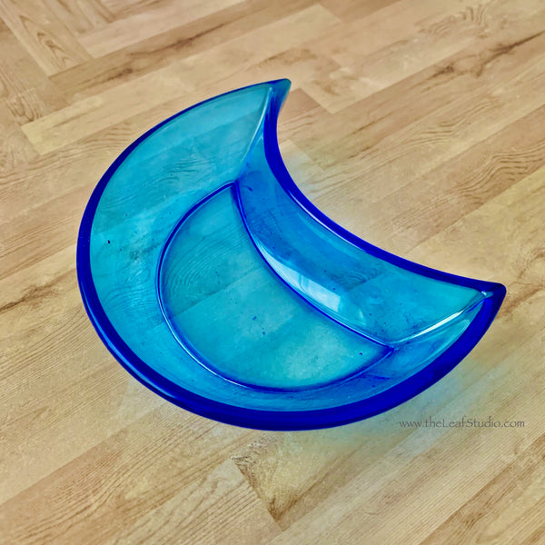 Moon Trinket Dish/Container/Tray in Resin - Made to Order - Custom | Home Accents (Copy)