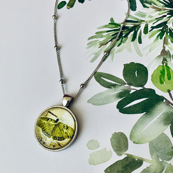 OOAK Butterfly 30" Necklace | Mother's Day.Birthday.Graduation Gifts