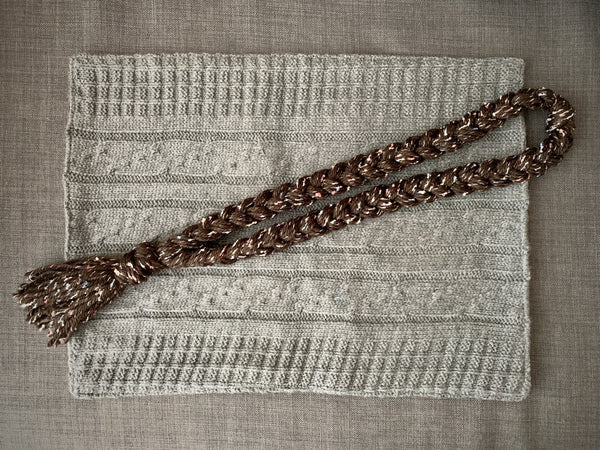 Bird's Nest Yarn Necklace with Tassel | Mother's Day/Birthday/Graduation Gift