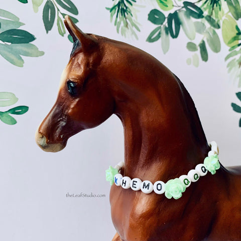 Personalized Necklace for Model Horses | Traditional Series 1:12 scale Breyer | Made to Order - Custom | or Pet Memorial Bracelet/Ornament