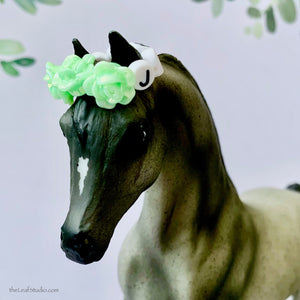 Personalized Head Crown for Model Horses | Classic/Freedom Series 1:9 scale Breyer | Made to Order Custom | Pet Memorial Ring