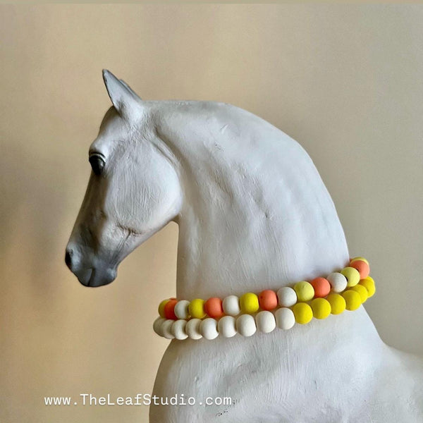 Candy Corn Bracelets - Select Pre-Made Style or DIY Kit | Photo Props, Gift for kids, Hanging Ornaments