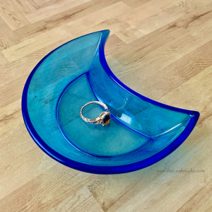 Moon Trinket Dish/Container/Tray in Resin - Made to Order - Custom | Home Accents (Copy)