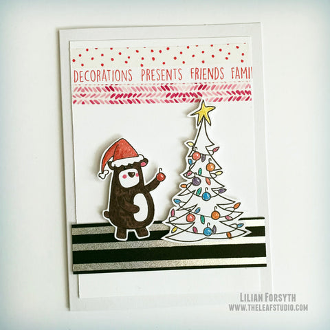 Operation Smile Fundraiser -  Beary Christmas Card