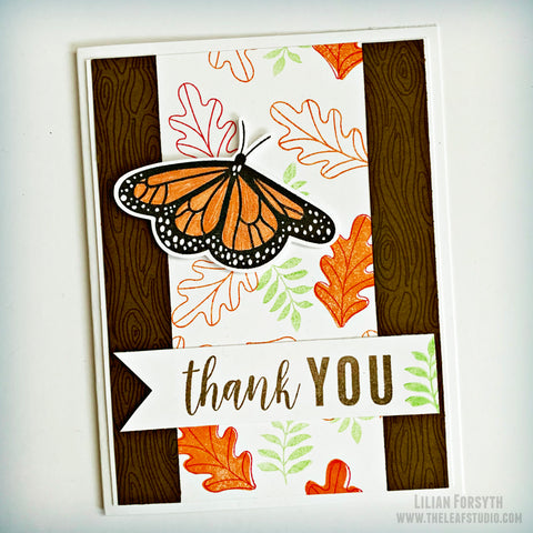 Operation Smile Fundraiser -  Butterfly Thank You Card
