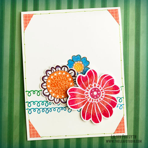 Operation Smile Fundraiser -  Floral Bouquet Card