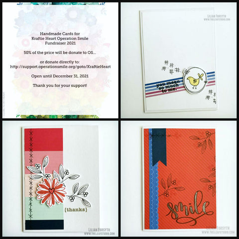 Operation Smile Fundraiser - You Brighten My Day Card Set of 3