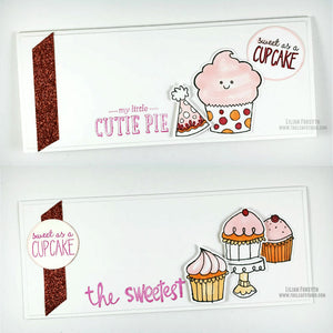 Cutie Pie Slimline Card Set of 2 | The Leaf Studio