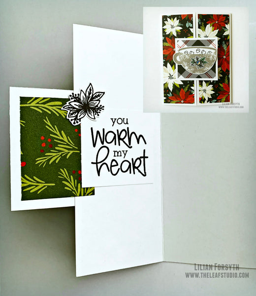 November 2020 Kraftie Kit - You Warm My Heart Gate Fold Cards - Local Pick-Up or Shipped