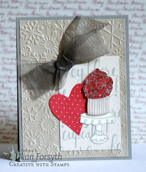 Cutie Pie Polymer Stamp Set (S1412) CTMH Close To My Heart Stamp of the Month December 2014