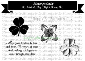 Digital Stamp Set - St. Patrick's Day (by Stamprints)