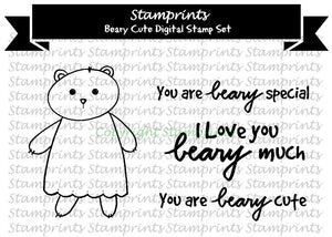 Digital Stamp Set - Beary Cute MFS-169 (by Stamprints)